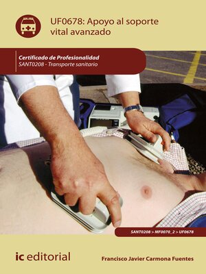 cover image of Apoyo al soporte vital avanzado. SANT0208